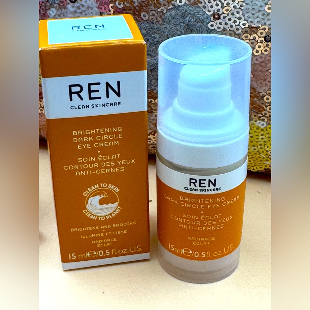 Ren clean skincare brightening dark circles eye cream
